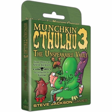 Munchkin Cthulhu 3 The Unspeakable Vault (Inglés)
