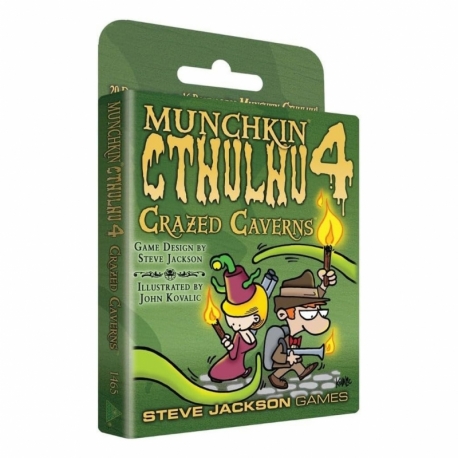 Munchkin Cthulhu 4 Crazed Caverns (Inglés)