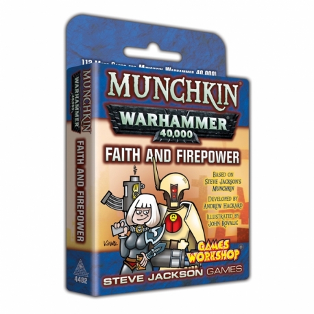 Munchkin Warhammer 40K Faith and Firepower (Inglés)