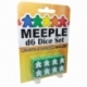 Meeple D6 Dice Set Green