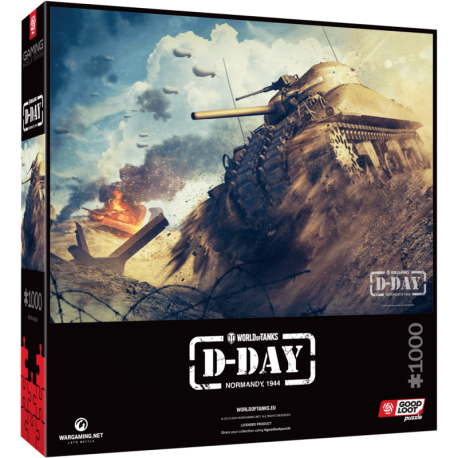 World of Tanks D-Day Puzzles 1000 pcs
