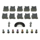 3D Accesories Full Upgrade Kit for Heat: Pedal to the Metal & Heavy Rain Expansion - 21 Pieces from BGExpansions