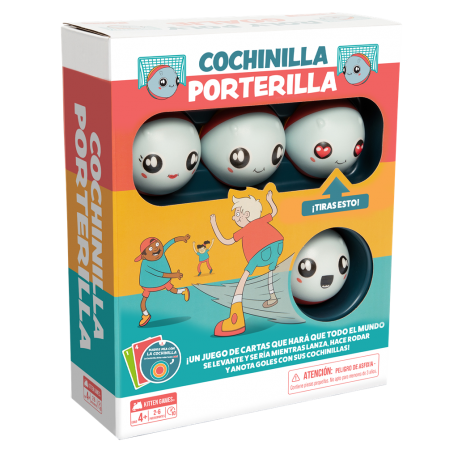 Juego de cartas Cochinilla Porterilla de Exploding Kittens