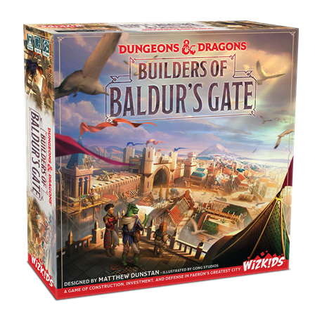 Dungeons & Dragons: Builders of Baldur's Gate Board Game (English) by WizKids/NECA