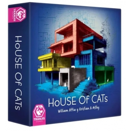 House of Cats Roll & Write Board Game by Tranjis Games