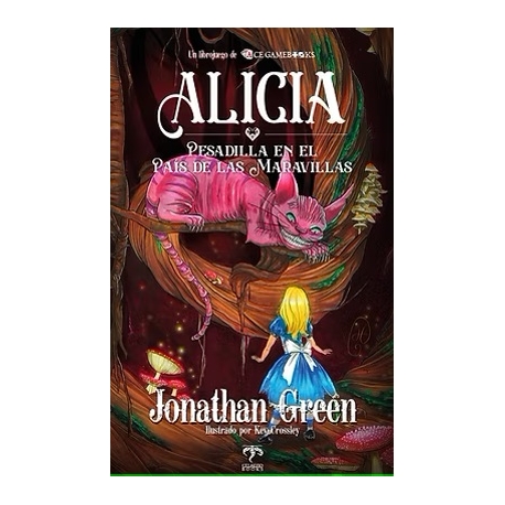 Librojuego Alicia: Pesadilla en el país de las maravillas de Celaneo Books