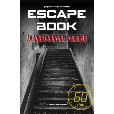 Libro juego Escape Book: La Habitación del Asesino de ESCAPE BOOKS WORLD