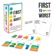 Juego de cartas cooperativo First to Worst de Ludilo