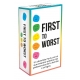 Juego de cartas cooperativo First to Worst de Ludilo