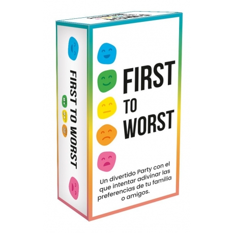 Juego de cartas cooperativo First to Worst de Ludilo