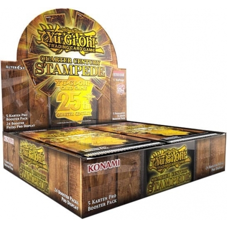 Yu-Gi-Oh! TCG Quarter Century Stampede (24) (Alemán)