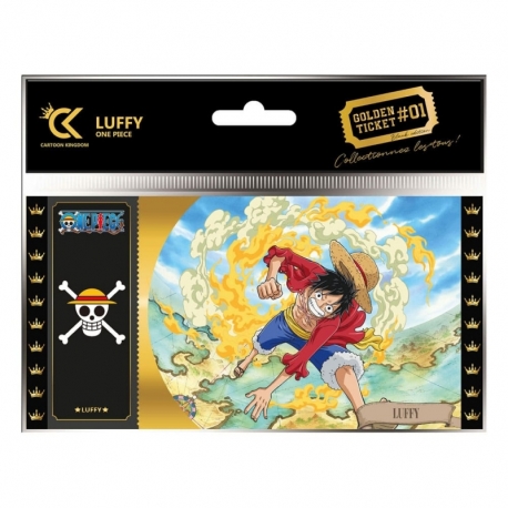 One Piece Golden Ticket Black Edition 01 Luffy Box (10)