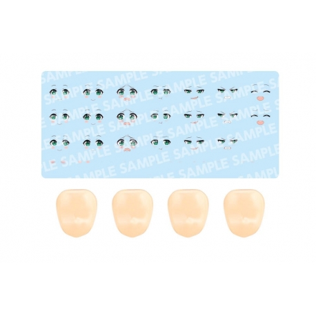 Sousai Shojo Teien Accessories 1/10 Customized Face & Decal Set Vol. 4 Designed by En Morikura