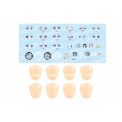 Sousai Shojo Teien Accessories 1/10 Customized Face & Decal Set Vol. 5 Designed by Raguhonoerika For Madoka Yuki A
