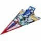 Gatchaman Fighter Moderoid Plastic Model Kit Gatcha Spartan 33 cm