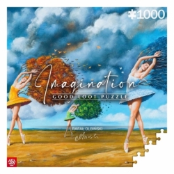Rafal Olbinski Puzzle Imagination The Shape of Color Green (1000 pieces)