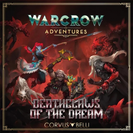 Warcrow Adventures Deathclaws of the Dream board game from Corvus Belli (Spanish)