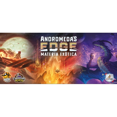 Andromeda's Edge: Exotic Matter Promo Kit board game by Maldito Games