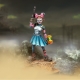 Punkapocalyptic Klown (pistol and mace) from Bad Roll Games