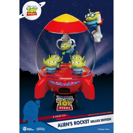 Toy Story D-Stage PVC Diorama Alien's Rocket Deluxe Edition 15 cm
