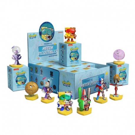 Spongebob Squarepants Blind Box Hidden Dissectibles Series 04 (Super ed.) Expositor (12)