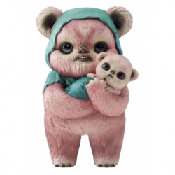 Star Wars Designer Statue Ewok by Mab Graves Pink Variant 18 cm
