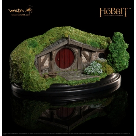 The Hobbit An Unexpected Journey Statue 40 Bagshot Row 6 cm