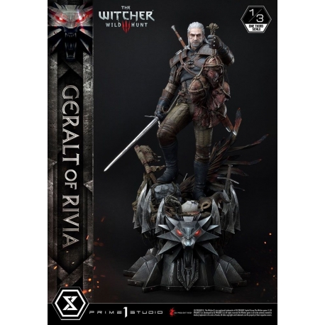 Witcher 3 Wild Hunt Estatua 1/3 Geralt von Riva 88 cm de Prime 1 Studio