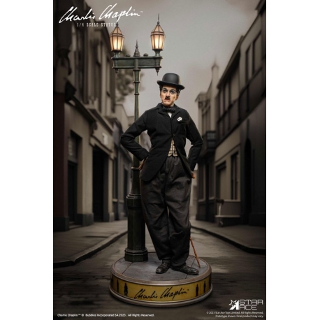 Charlie Chaplin Estatua 1/4 Deluxe Version 50 cm