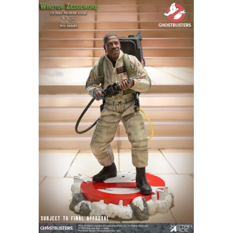 Ghostbusters Statue 1/8 Winston Zeddemore 22 cm