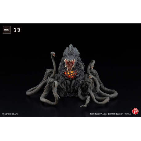 Godzilla vs. Biollante Hiper Modering EX Gekizou Series PVC Statue Biollante Black light Ver. 13 cm