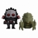 Helldivers 2 Pack de 2 Figuras Vinyl Monitor Buddiez Charger & Devastator 7 cm