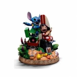Lilo & Stitch Deluxe Art Scale Statue 1/10 Lilo & Stitch 20 cm