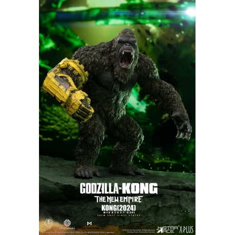 Godzilla vs. Kong: The New Empire Estatua Soft Vinyl Kong with B.E.A.S.T. Glove 30 cm