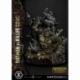 Batman Estatua Ultimate Premium Masterline Series Batman Versus Killer Croc Deluxe Bonus Version 71 cm