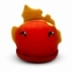 Slime Rancher Plush Figure Fire Slime Stickie 15 cm