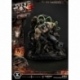DC Comics Estatua 1/4 Throne Legacy Collection Batman Bane on Throne Deluxe Bonus Version 61 cm