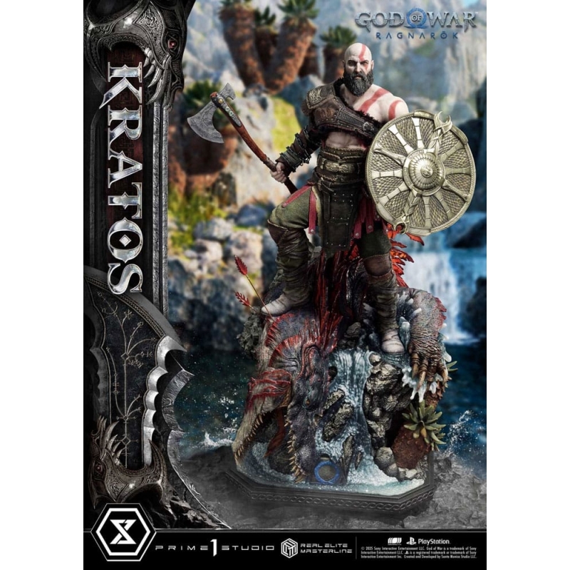 Comprar God of War: Ragnarok Estatua Real Elite Masterline Series 1/3 ...