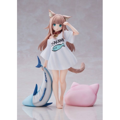 My Cat Is a Kawaii Girl Estatua 1/6 Kinako Good Morning Ver. 21 cm
