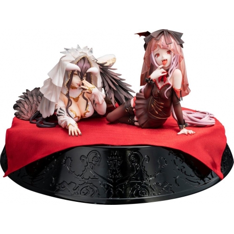 Overlord IV PVC Statues 1/7 Albedo & Shalltear: Bride Ver. 9 - 11 cm
