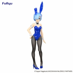 Re:Zero Statue PVC BiCute Bunnies Rem Blue Color Ver. 30 cm
