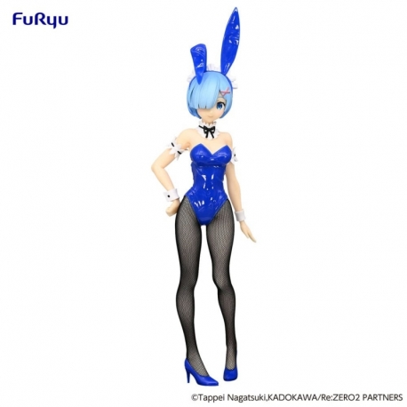 Re:Zero Statue PVC BiCute Bunnies Rem Blue Color Ver. 30 cm