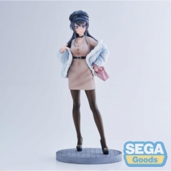 Rascal Does Not Dream Of A Bunny Girl Senpai Statue Luminasta PVC Mai Sakurajima Casual Clothes Ver. 21 cm