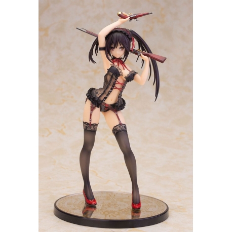 Date A Live Estatua 1/7 Kurumi Tokisaki Lingerie Ver. Black Special Edition 24 cm