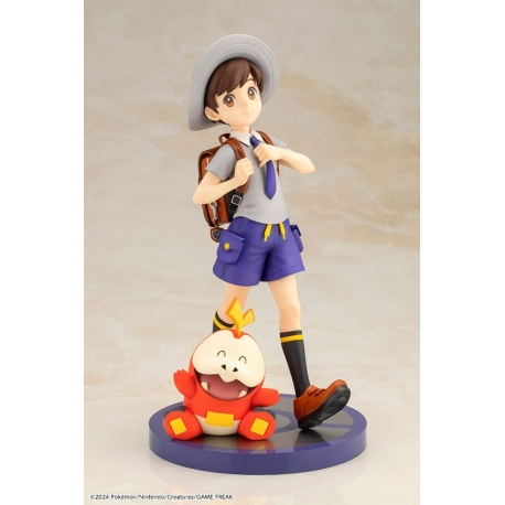 Pokémon ARTFXJ Statue 1/8 Florian & Fuecoco 20 cm