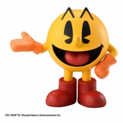 Pac-Man Estatua PVC SoftB Half PAC-MAN (re-run) 15 cm