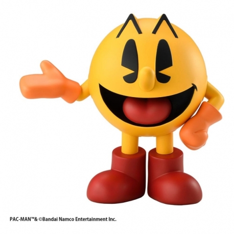 Pac-Man Statue PVC SoftB Half PAC-MAN (re-run) 15 cm