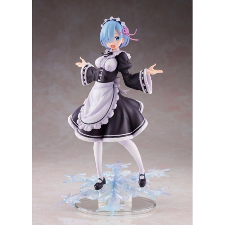 Re:Zero - Starting Life in Another World AMP Figura Rem Winter Maid Ver. (re-run) 18 cm