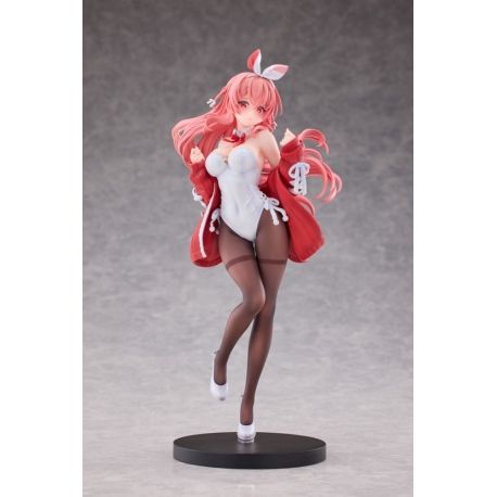 Original Character PVC 1/7 White Rabbit Illustrated by Rosuuri Deluxe Version 24 cm