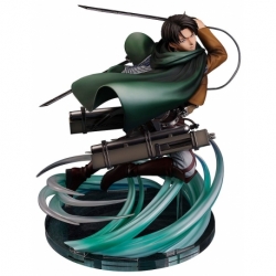 Attack on Titan Estatua PVC 1/6 Humanity's Strongest Soldier Levi 23 cm